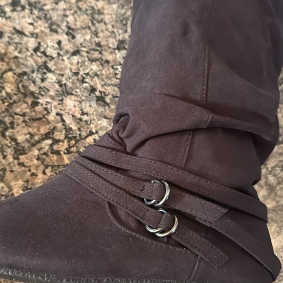 Dolce by Mojo moxy Jude black tall flat boots NIB 8.5 - Picture 10 of 11